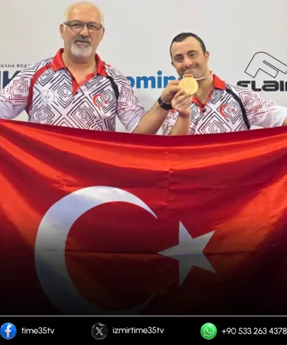 İzmirli sporcudan tarihi başarı