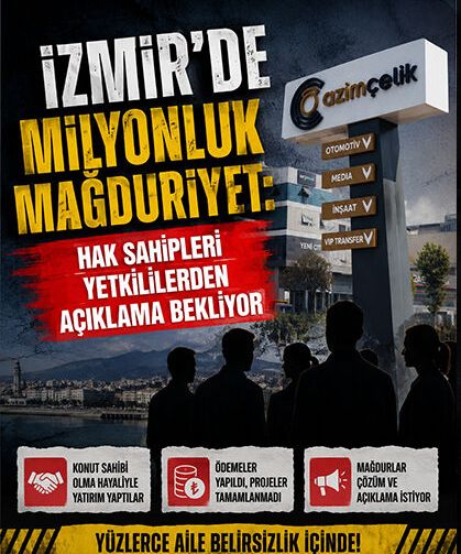 İzmir'de milyonluk mağduriyet; Hak sahipleri açıklama bekliyor