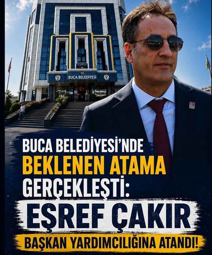 Buca Belediyesi’nde Beklenen Atama Gerçekleşti