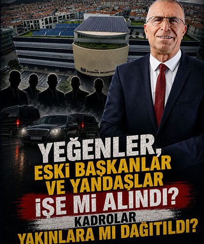 Gaziemir’de yeğenler, eski başkanlar ve yandaşlar işe mi alındı?