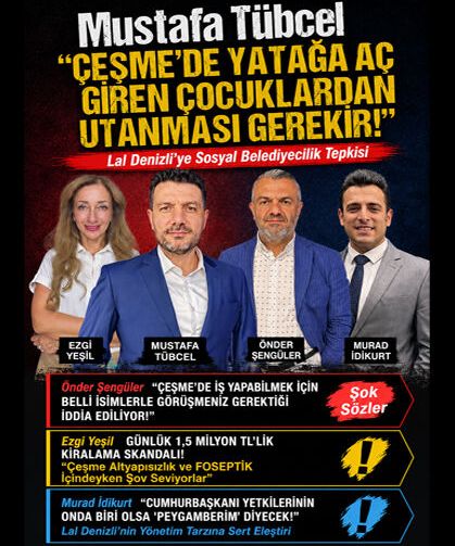 Çeşme’de Şai̇be Gi̇rdabi: İmar Rantları Ve Adrese Tesli̇m İhaleler