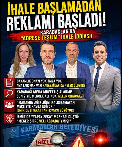 Bakanlık Onayı Yok, İmza Yok Ama Lansman Var! Karabağlar'da Neler Oluyor?