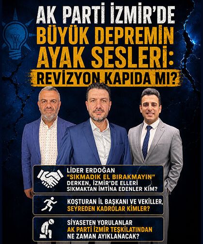 Ak Parti İzmir 'de Koşturan İl Başkanı ve Veki̇ller, Seyreden Kadrolar Kimler?