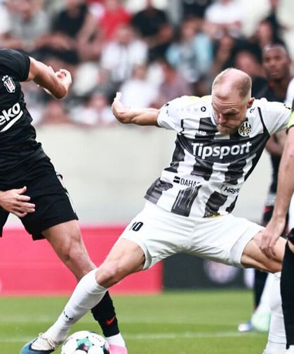 Beşiktaş deplasmanda avantajı kaptı