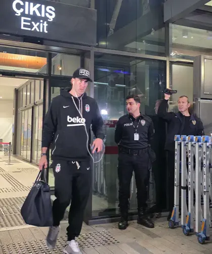 Beşiktaş kafilesi Trabzon’da