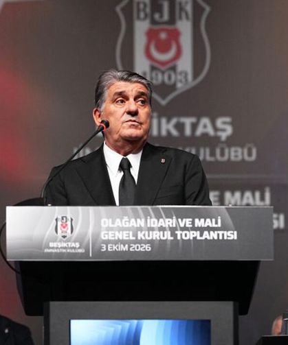Beşiktaş’ta Serdal Adalı 3’üncü kez başkan