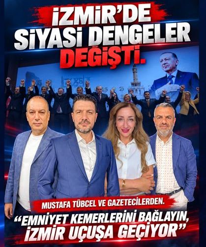 "Emniyet Kemerlerini Bağlayın, İzmir Uçuşa Geçiyor"