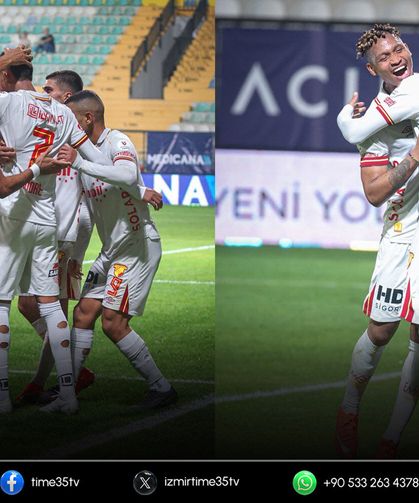 Göztepe'den Eyüpspor deplasmanında dört gollü zafer!