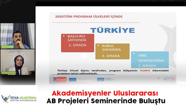 Akademisyenler Uluslararası AB Projeleri Seminerinde Buluştu