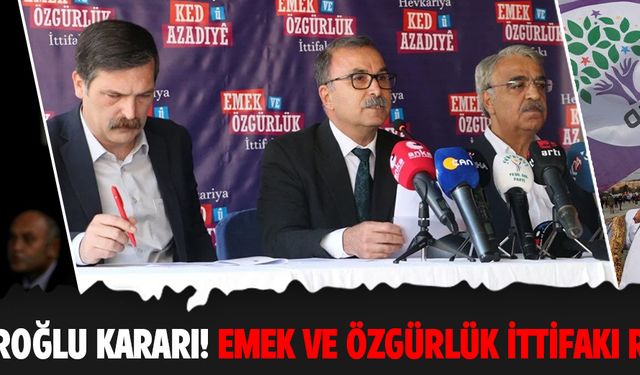 HDP’den Kılıçdaroğlu kararı! Emek ve Özgürlük İttifakı resmen duyurdu!