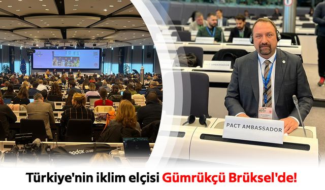 Türkiye'nin iklim elçisi Gümrükçü Brüksel'de!