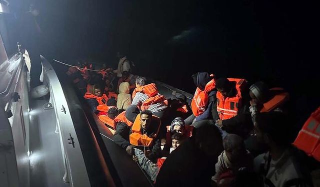 İzmir'de 150 kaçak göçmen yakalandı