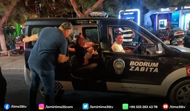 Bodrum’da zabıta ve polis ekiplerinden denetim