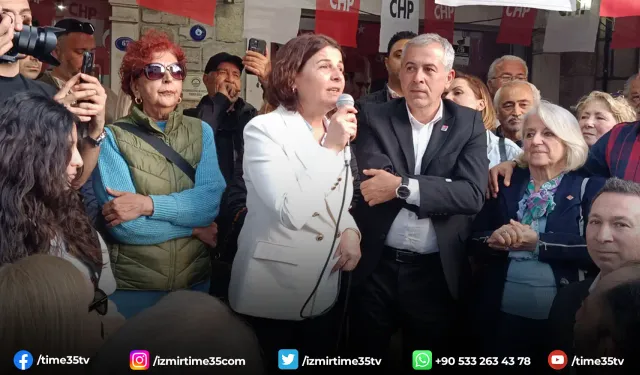 CHP'li Fıçı Yenifoça'da seçim bürosu açtı