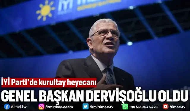 İYİ Parti'de Yeni Genel Başkan Müsavat Dervişoğlu oldu
