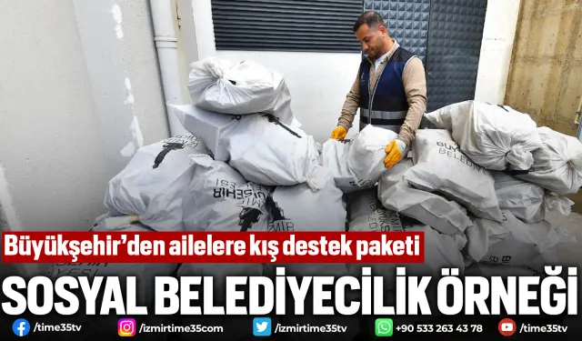 Büyükşehir’den ailelere kış destek paketi