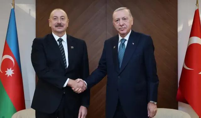 Cumhurbaşkanı Erdoğan, Aliyev ile görüştü