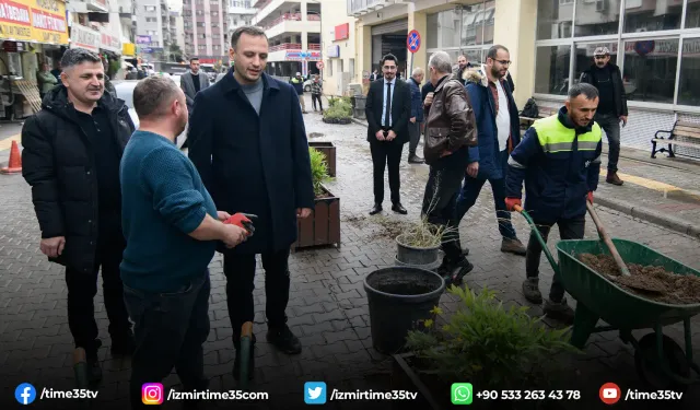 Bornova’da Merkez Pazaryeri’nde trafik sorunu çözülüyor