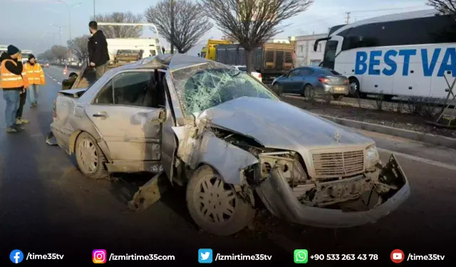 Afyon'da zincirleme trafik kazası