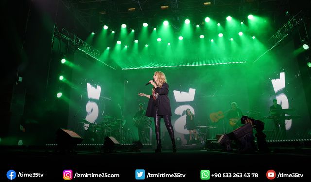 14. Alaçatı Ot Festivali’nin üçüncü gününe Sertab Erener damga vurdu
