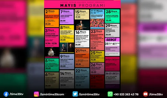 AASSM, mayıs programı ile yazı karşılıyor
