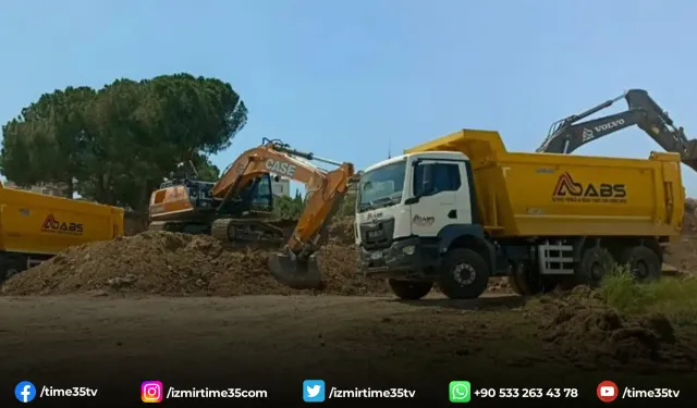 Aliağa Adliye Sarayı'nın temel kazısı başladı