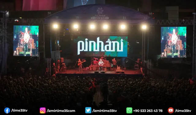 Aydınlılar, Büyükşehir’in Pinhani konseri ile buluştu