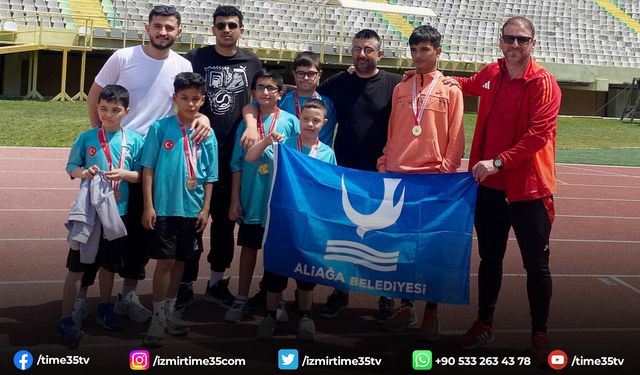 Aliağalı özel sporcular Türkiye Şampiyonası’na gidiyor