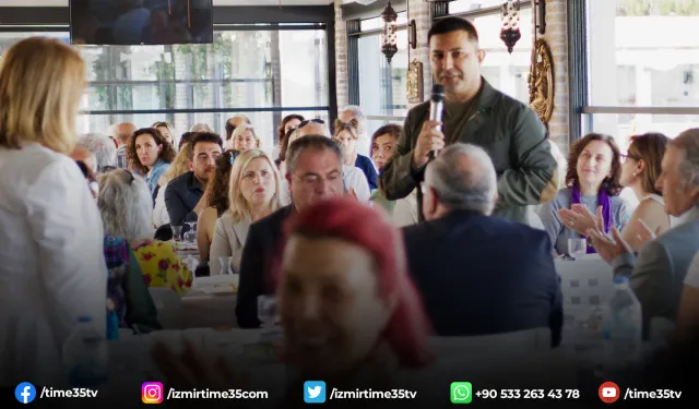 Başkan Günel ÇYDD Kuşadası şubesi ile kahvaltıda bir araya geldi