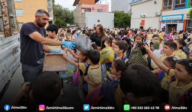 Buca Belediyesi’nin örnek geri dönüşüm çalışması