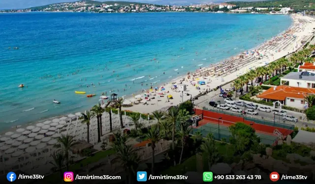 Çeşme, bayramda 1 milyon kişi bekliyor