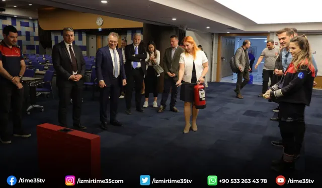 İzmir’de turizm işletmeleri afet güvenliği için toplandı