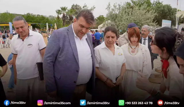 Seferihisar’da Turizm ve Çevre Şenliği renkli görüntülere sahne oldu