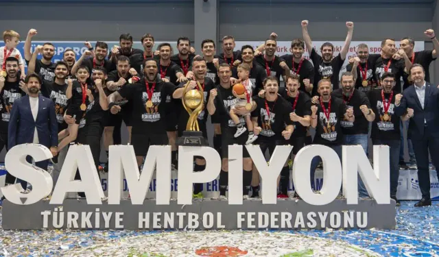 Hentbol Erkekler Süper Ligi şampiyonu Beşiktaş