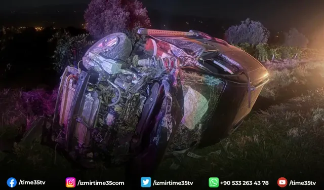 Alaşehir’de trafik kazası: 1 ölü, 4 yaralı