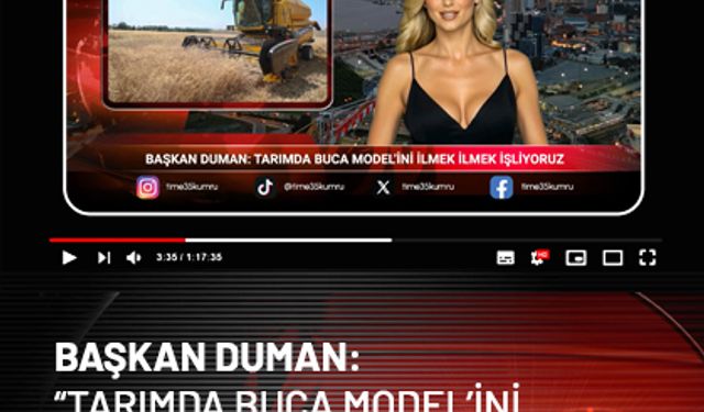 Tarımda Buca Modeli adım adım ilerliyor