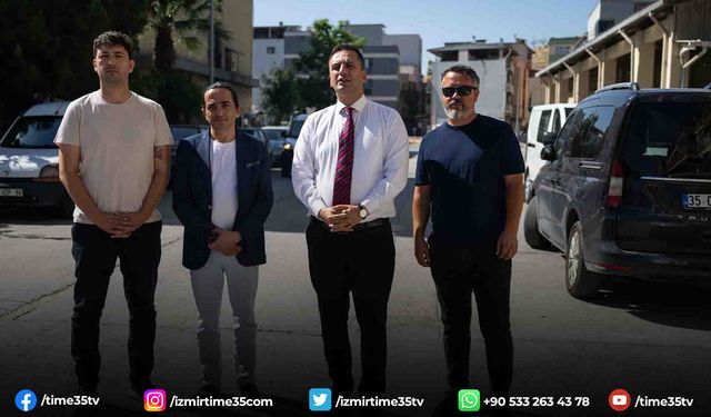Başkan Eşki, Işıkkent 6086 Sokak’ta incelemelerde bulundu