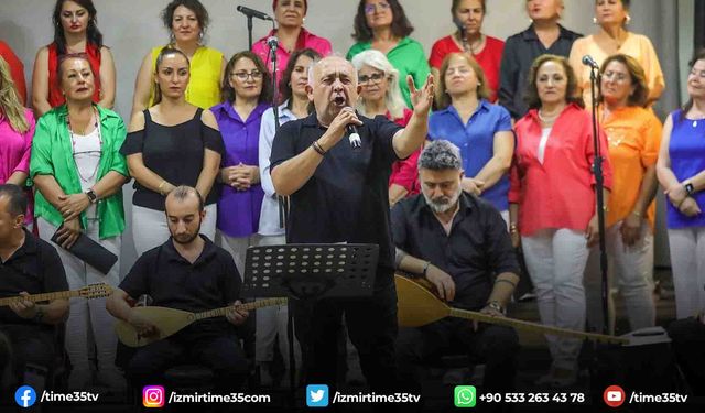 Bayraklı'da Türk Halk Müziği rüzgarı