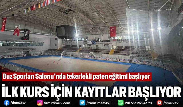 Buz Sporları Salonu'nda tekerlekli paten eğitimi başlıyor