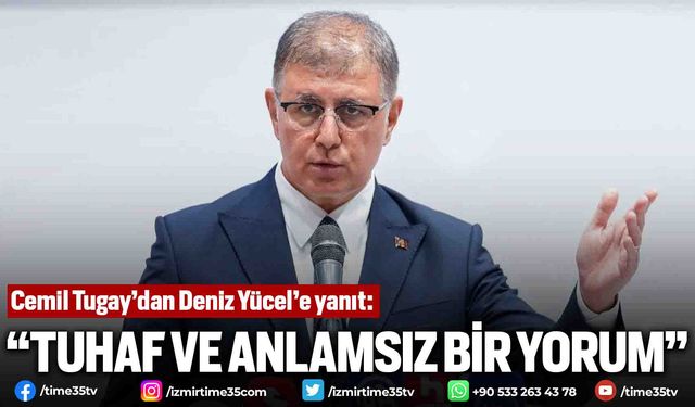 Cemil Tugay’dan Deniz Yücel’e yanıt: “Tuhaf ve anlamsız bir yorum”