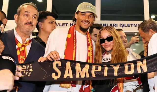 Leroy Sane, İstanbul'a geldi