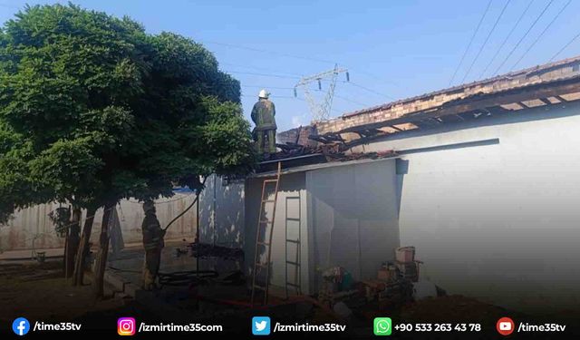 Yangında alevlerin arasında kalan bebek hayata tutunamadı