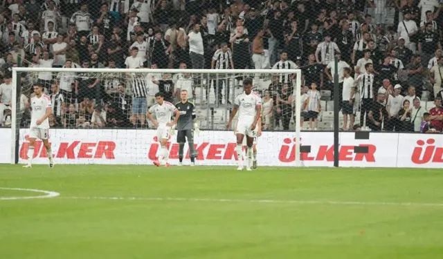 Beşiktaş ilk resmi maçında mağlup