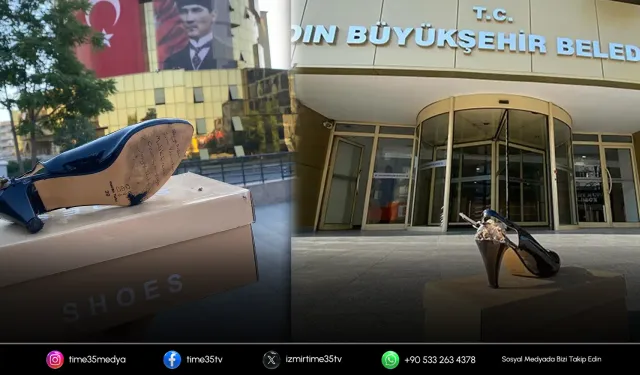 Çerçioğlu’nun AK Parti’ye geçişine kırık topuklu protesto