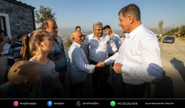 Büyükşehir’den evi yanan aileye yardım eli