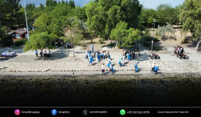 Çakalburnu Lagünü’nde çevre temizliği
