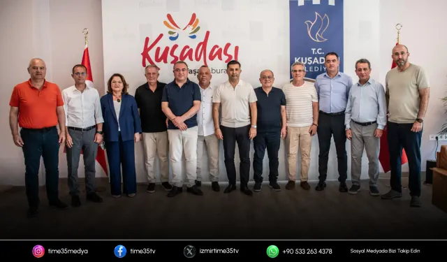 Aydın’daki CHP’li belediye başkanları Ömer Günel ile bir araya geldi