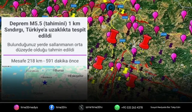 Hatalı deprem bildirimi İzmir’de paniğe yol açtı!