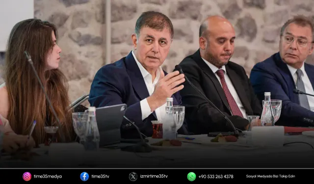 Başkan Tugay ev sahipliğinde İzmir turizmi masaya yatırıldı