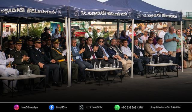 Kuşadası’nda Zafer Bayramı coşkuyla kutlandı